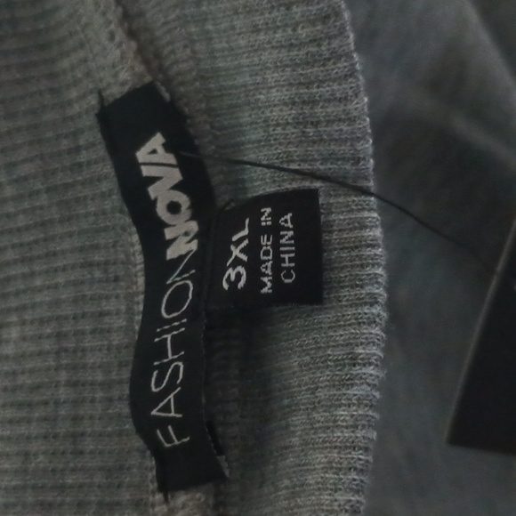 NWT Fashion Nova  corset sweatshirt dress🎄🔥 - Picture 2 of 5